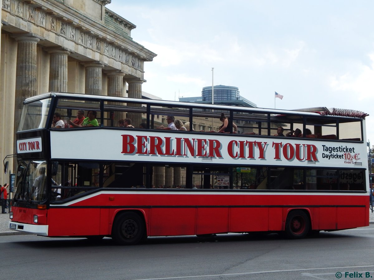 MAN SD 202 von Eick's Rundfahrten Berlin aus Deutschland in Berlin am 23.08.2015