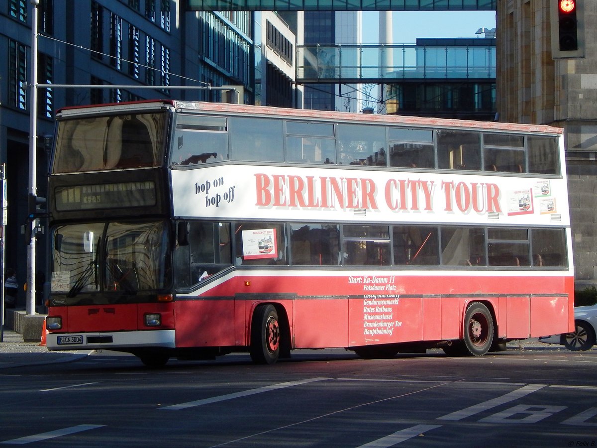 MAN SD 202 von Eick's Rundfahrten Berlin aus Deutschland in Berlin am 31.10.2018