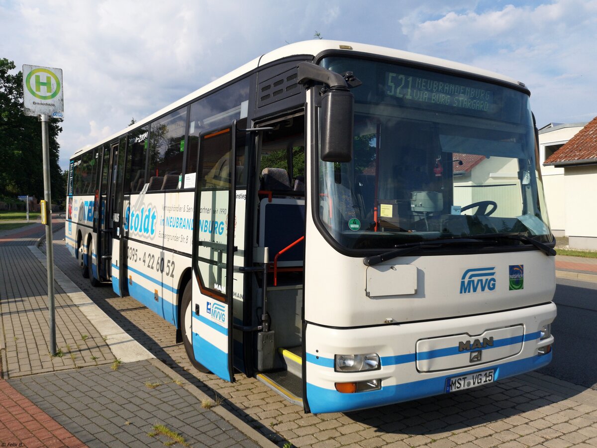 MAN ÜL 313 der MVVG in Bredenfelde am 24.06.2019