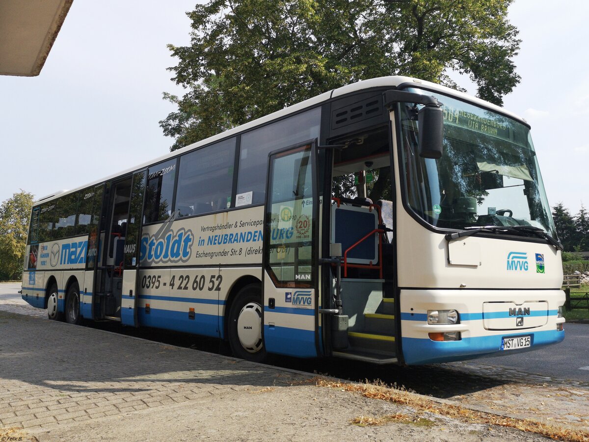 MAN ÜL 313 der MVVG in Dahlen am 31.08.2019