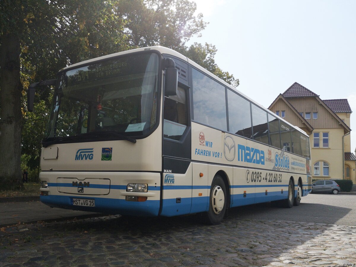 MAN ÜL 313 der MVVG in Friedland am 31.08.2019