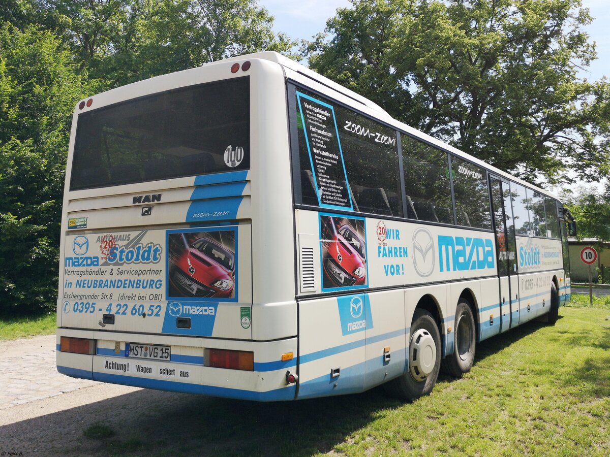 MAN ÜL 313 der MVVG in Neustrelitz am 19.06.2019