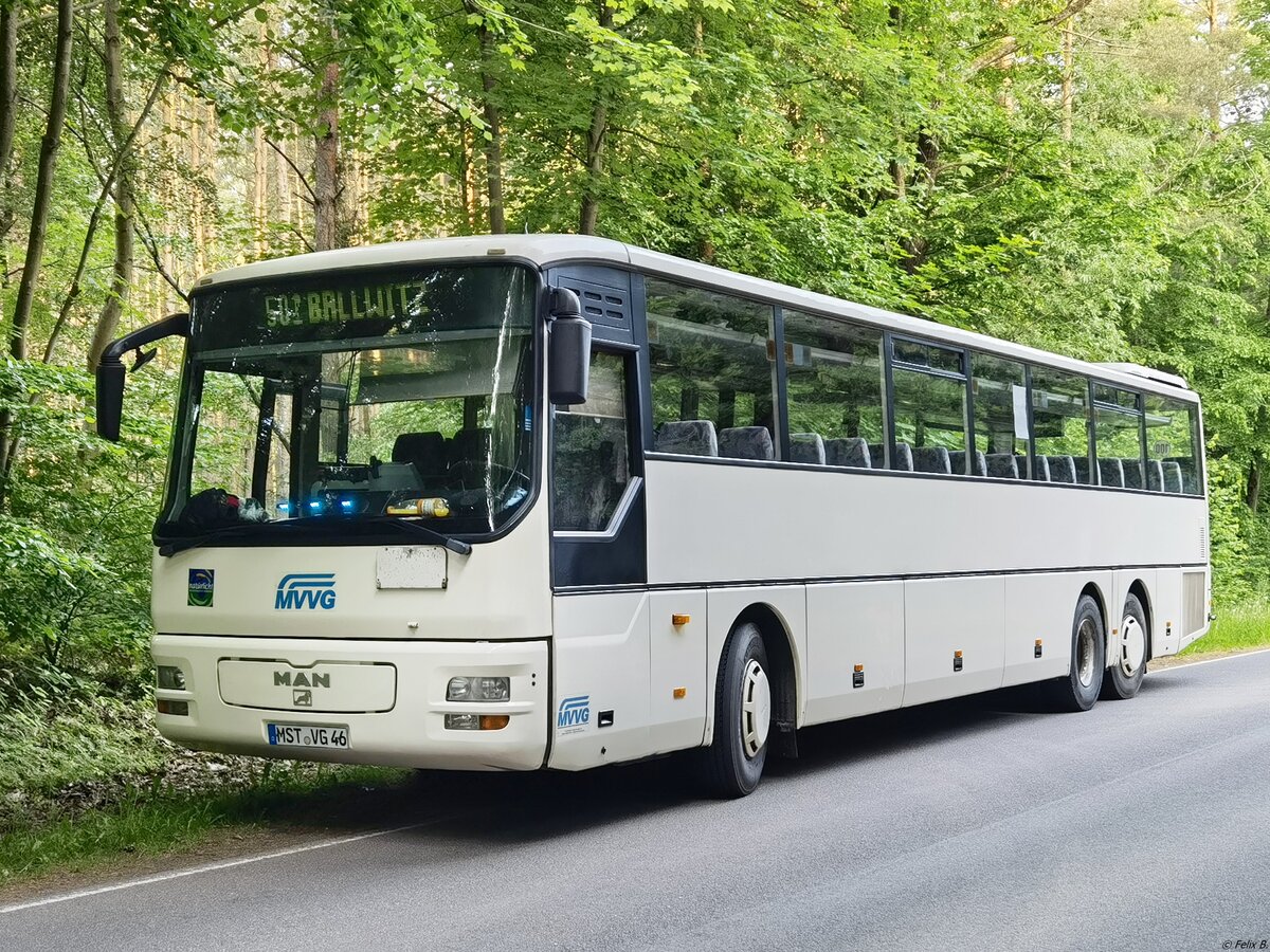 MAN ÜL 313 der MVVG vor Godenswege am 31.05.2022