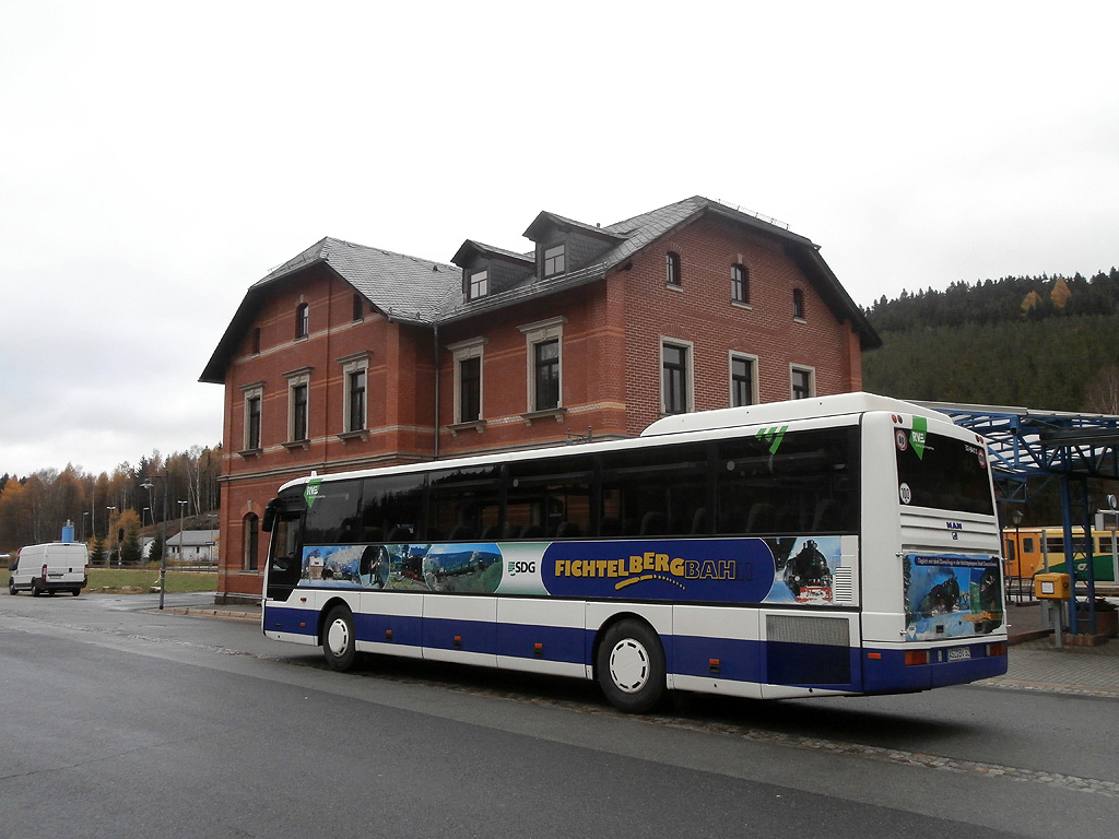 MAN ÜL 353 in Johanngeorgenstadt. (7.11.2013)