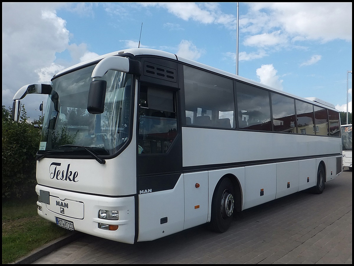 MAN L 363 vom Reisedienst Teske aus Deutschland in Bergen am 23.08.2013
