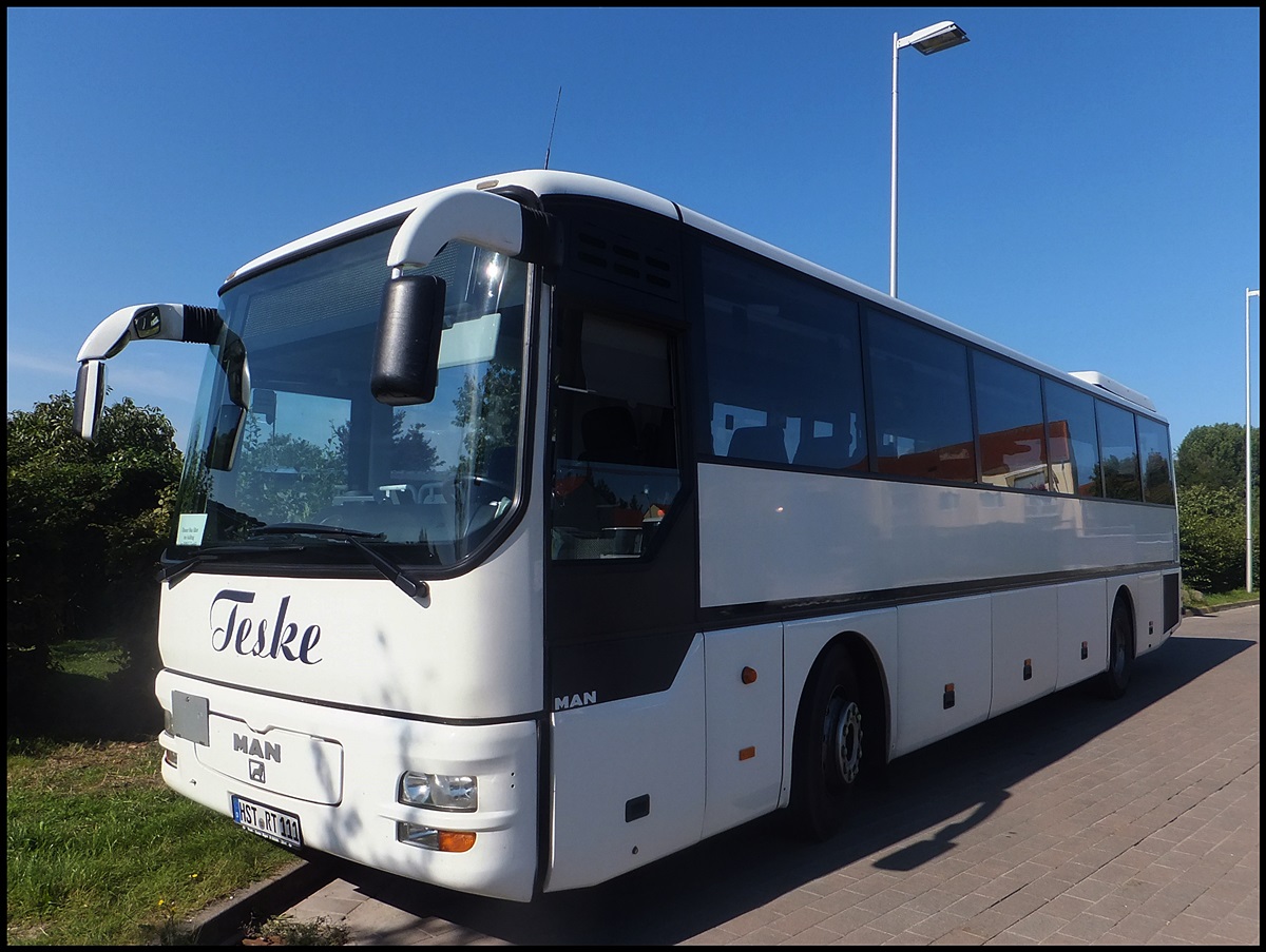MAN L 363 vom Reisedienst Teske aus Deutschland in Bergen am 27.08.2013