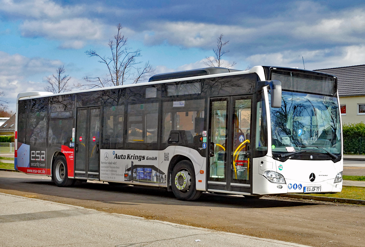 MB Citaro EU-CF 77 in Zülpich - 07.03.2020