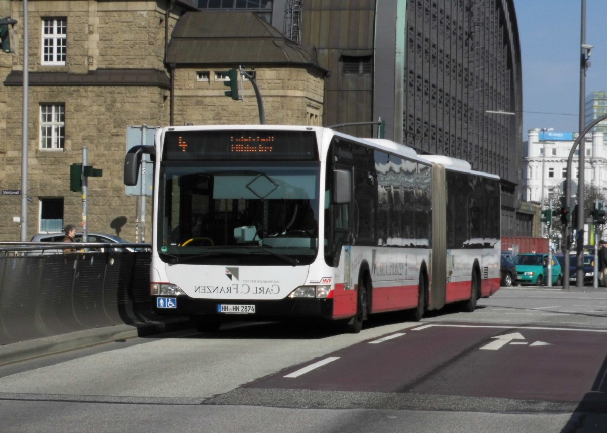MB Citaro Facelift G HHA 7844 auf Linie M4 am HBF/Mönckebergstr., 9.4.15
