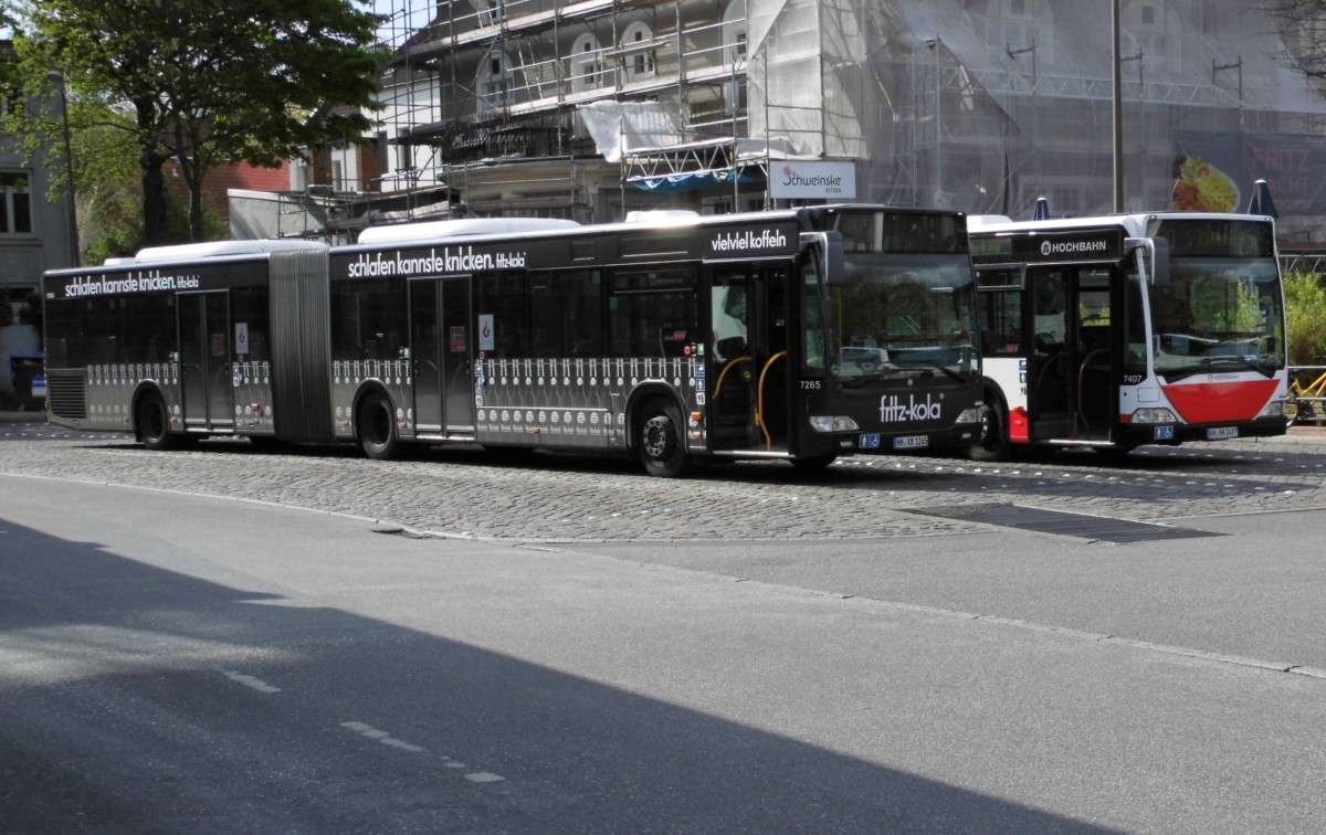 MB Citaro Facelift G HHA 7265 auf Linie M20 am Bf.Altona, 2.5.15