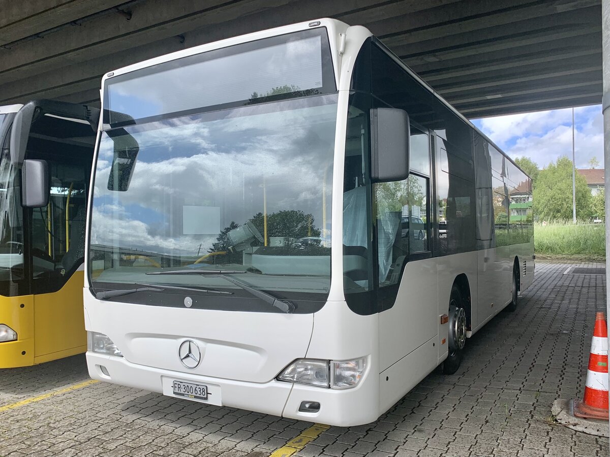 MB Citaro Facelift K am 17.5.21 bei Interbus in Kerzers abgestellt.