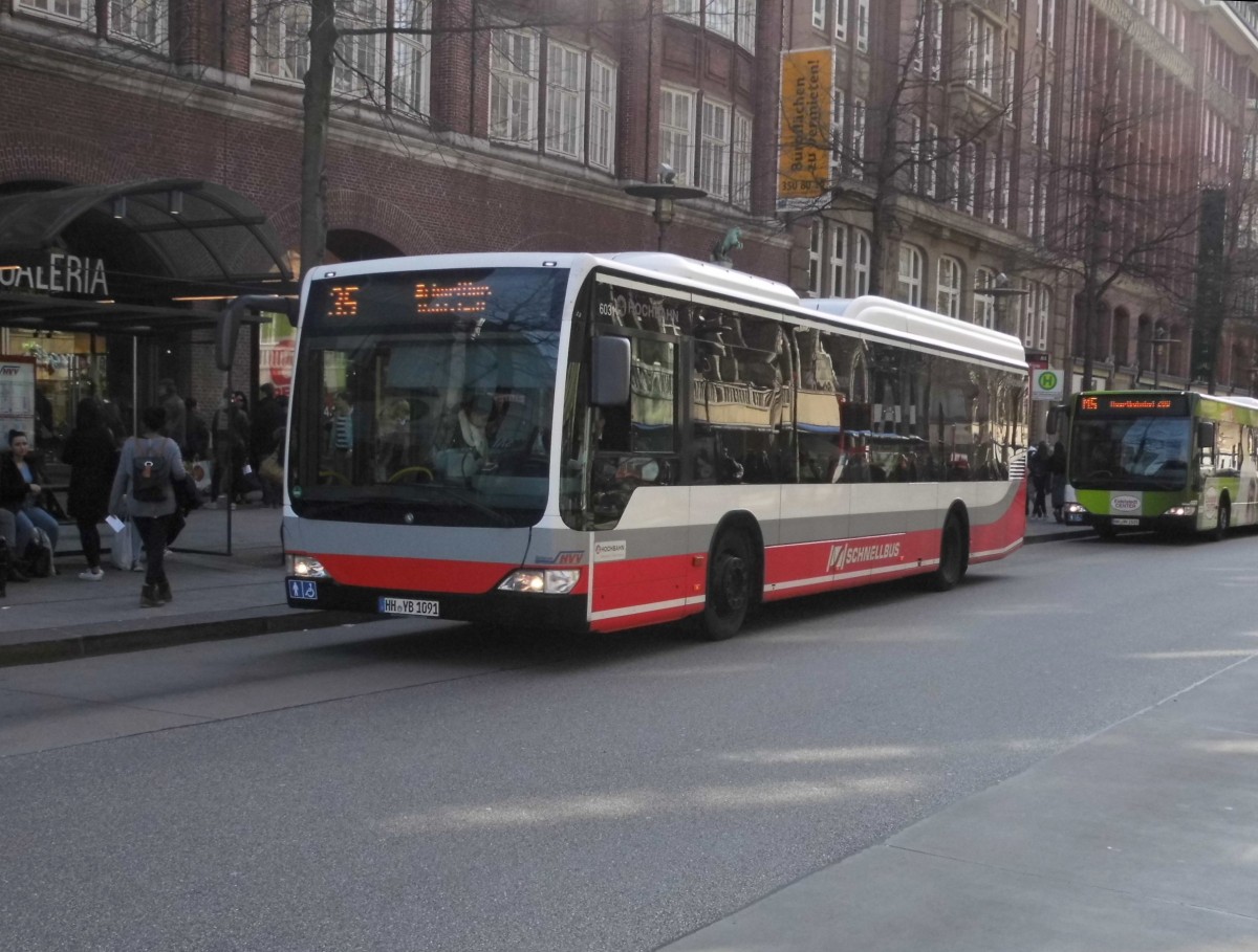 MB Citaro Facelift LE HHA 6031 auf Linie 35 am HBF/Mönckebergstr., 9.4.15