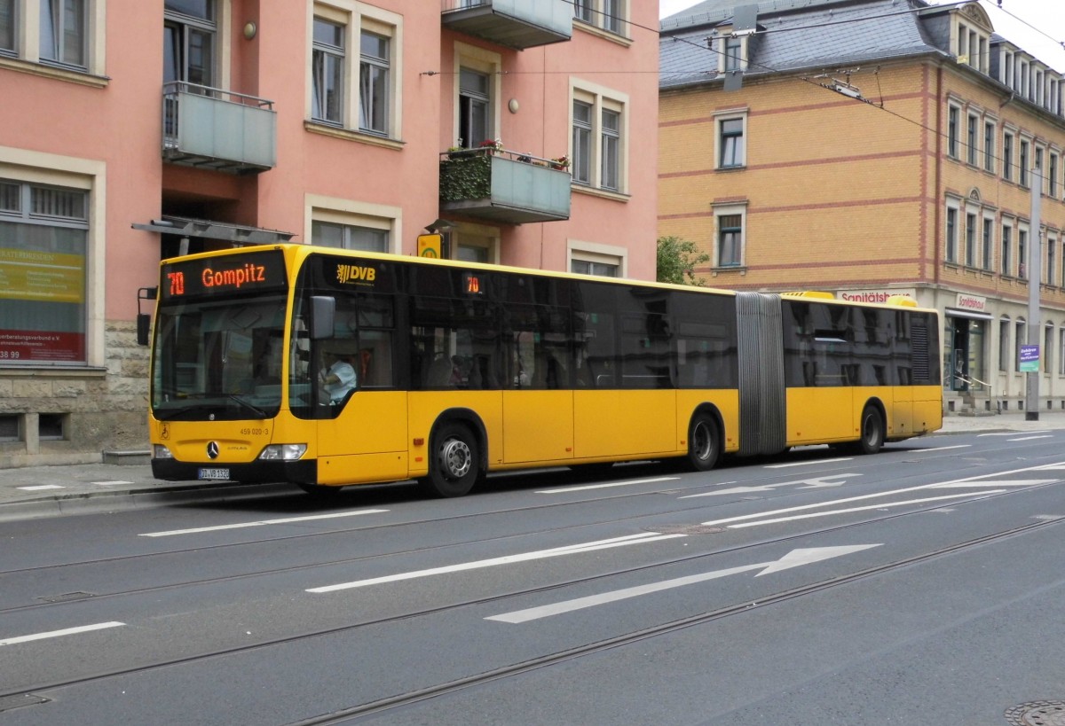 MB O 530 II G Wg.459 020-3, Trachenberger Platz am 20.06.15