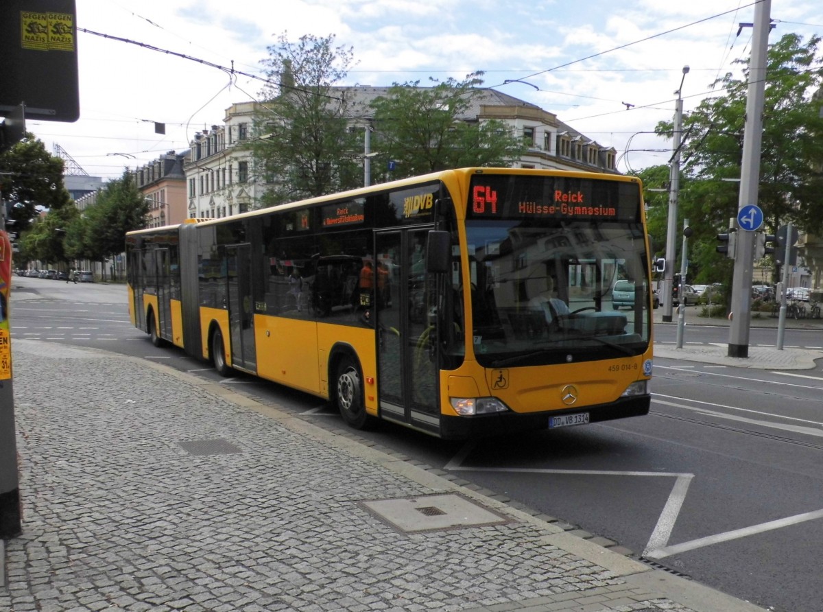 MB O 530 II G Wg.459 014-8, Trachenberger Platz am 20.06.15