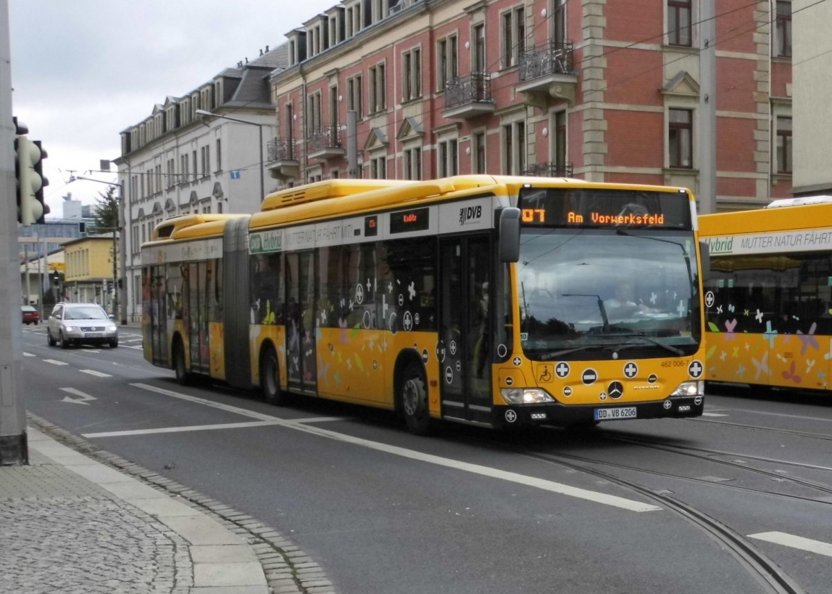 MB O 530 II GDH Wg.462 006-7, Trachenberger Platz am 20.06.15