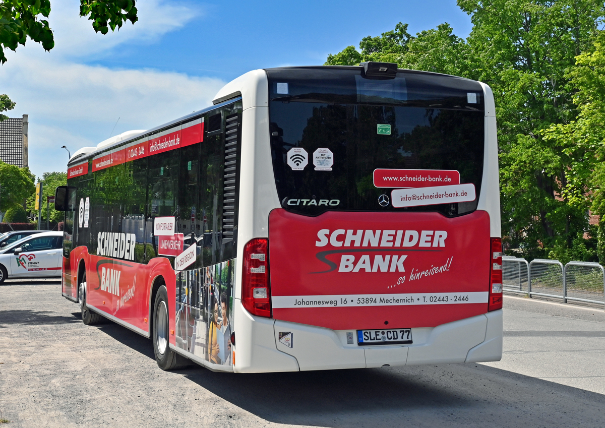 MB O 530 SCHNEIDER-BANK, SLE-CD 77 in Zülpich - 15.05.2022