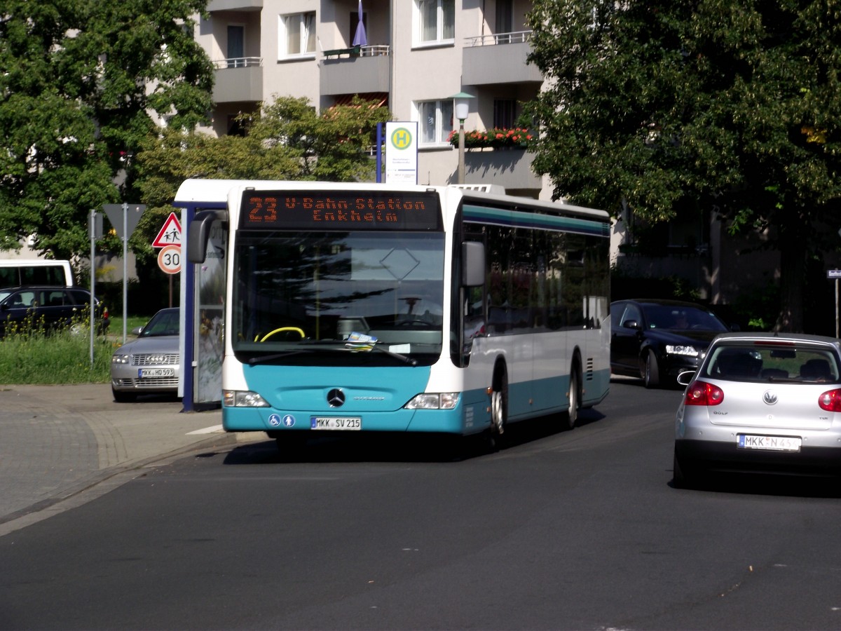 Mercedes Benz Citaro C1 Facelift am 03.09.13 in Maintal auf der Linie 23