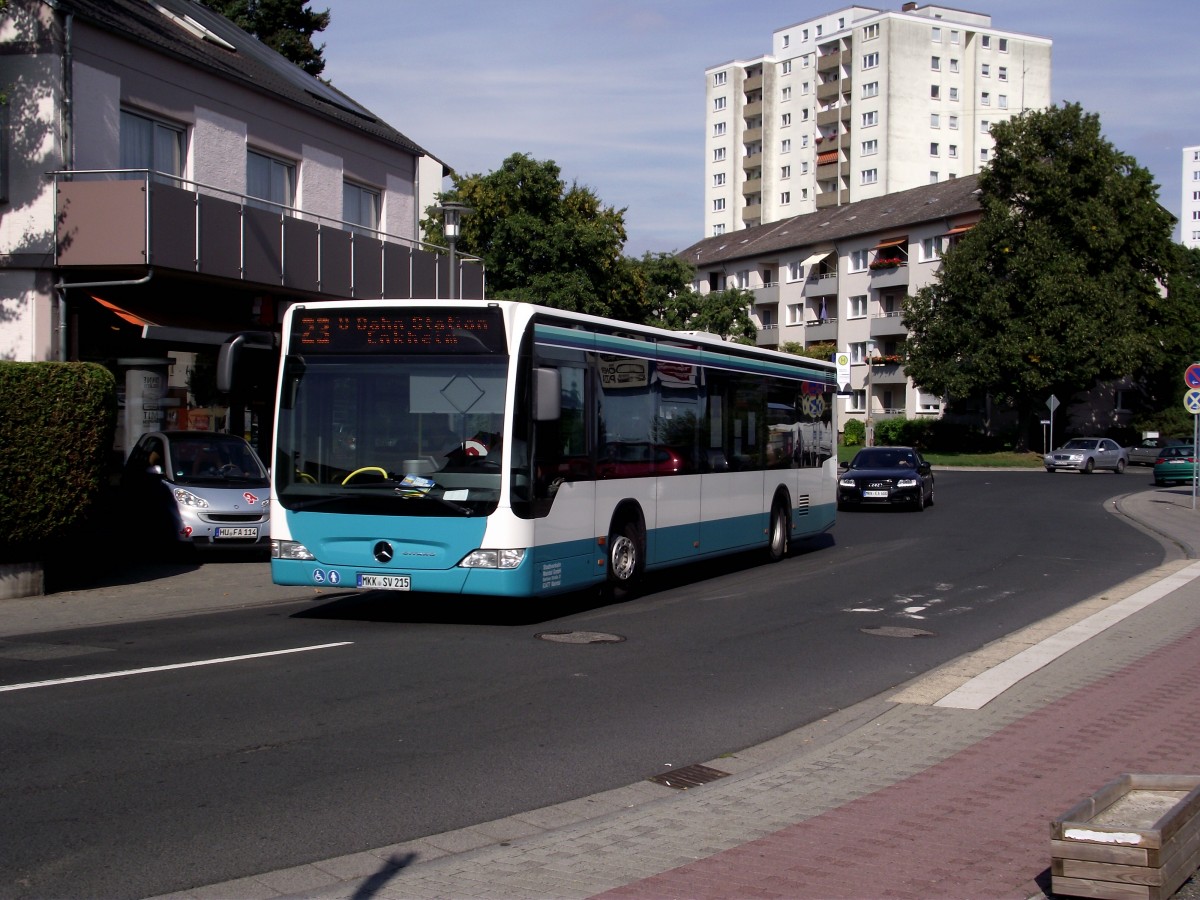 Mercedes Benz Citaro C1 Facelift des SVM am 03.09.13 in Maintal