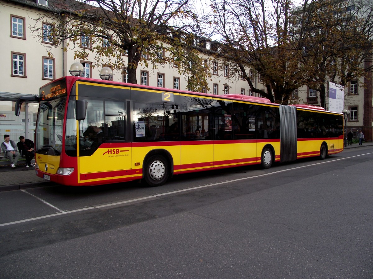 Mercedes Benz Citaro C1 Facelift steht am 07.11.13 in Hanau