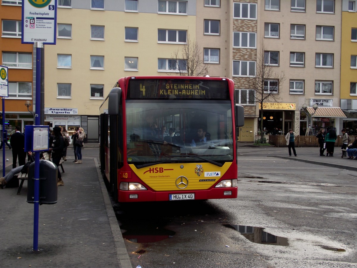 Mercedes Benz Citaro C1 Facelift am 07.11.13 in Hanau 