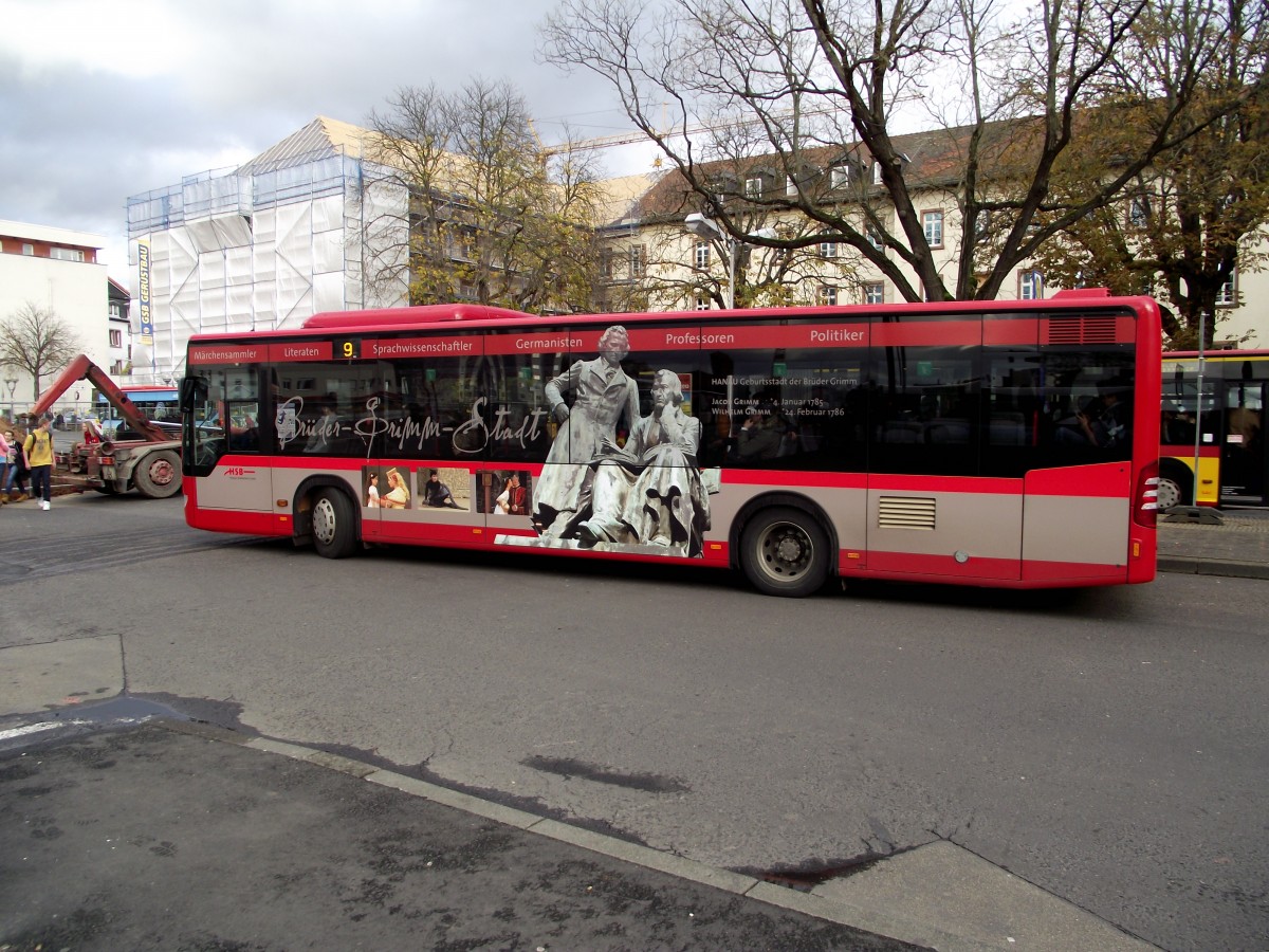 Mercedes Benz Citaro C1 Facelift der HSB am 07.11.13 in Hanau