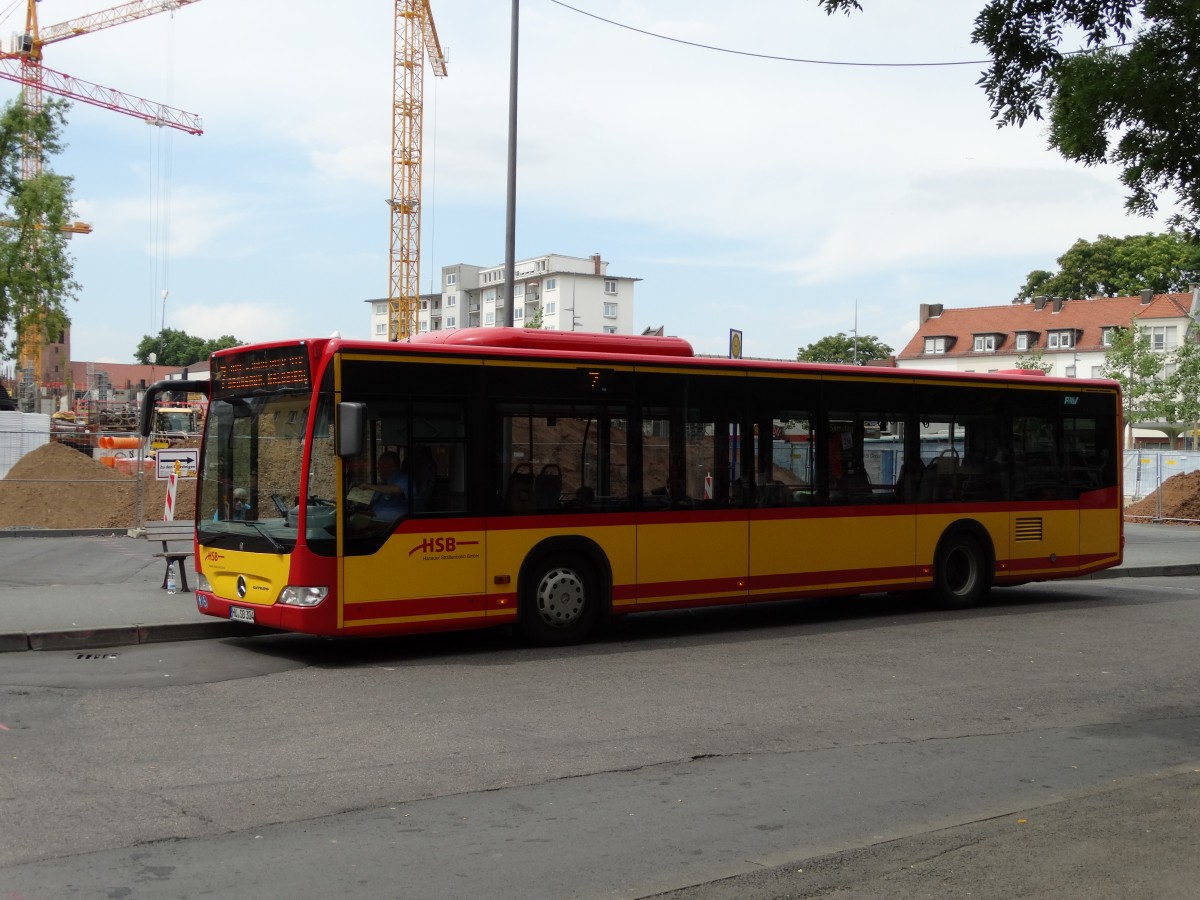 Mercedes Benz Citaro C1 Facelift der HAB am 17.07.14 in Hanau 