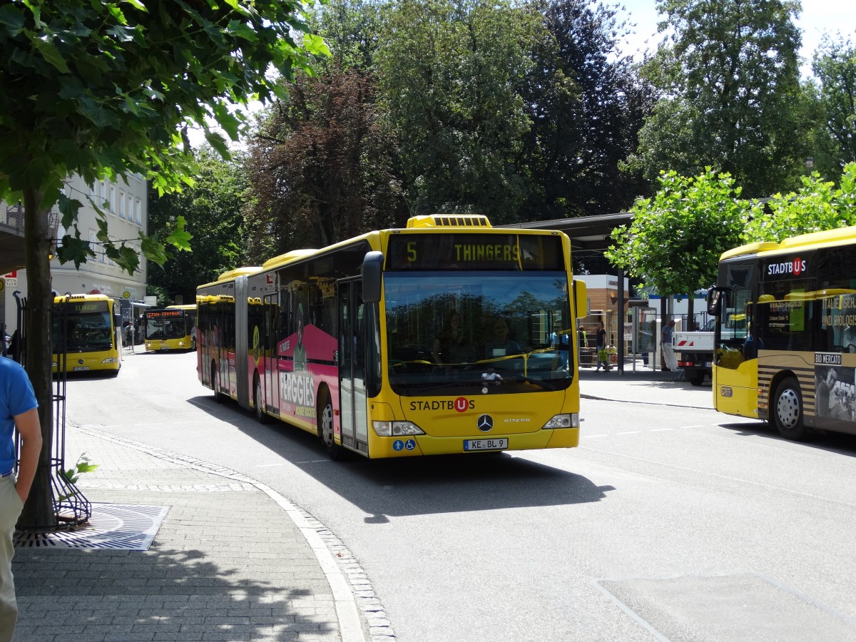 Mercedes Benz Citaro C1 Facelift G am 08.08.14 im Kempten ZUM auf der Linie 5