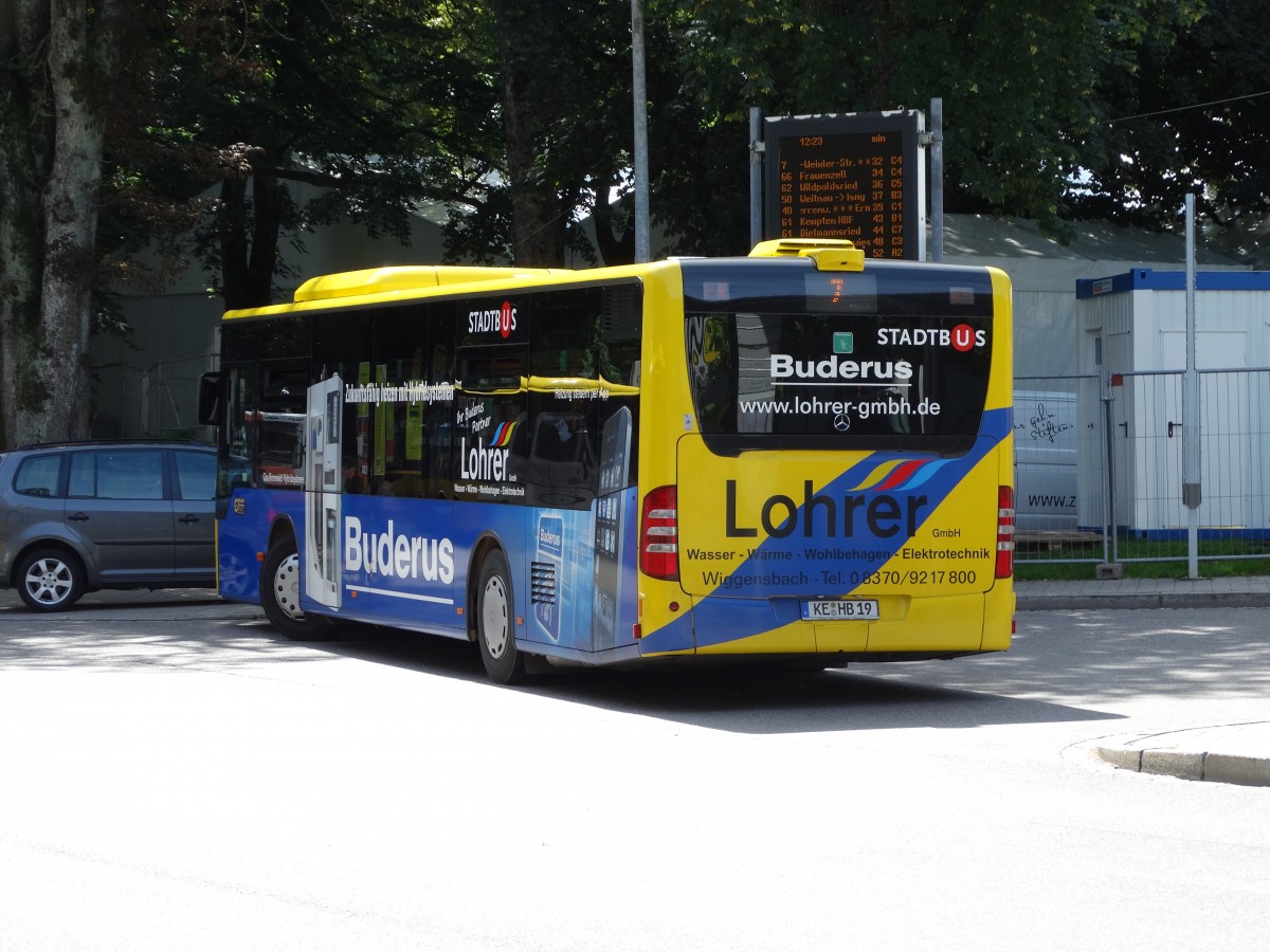 Mercedes Benz Citaro C1 Facelift am 08.08.14 in Kempten ZUM