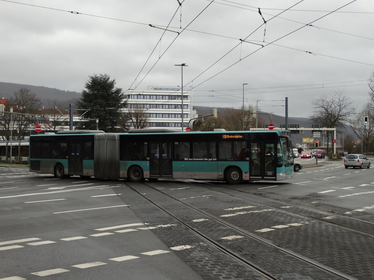 Mercedes Benz Citaro C1 Facelift G am 10.01.15 in Heidelberg 