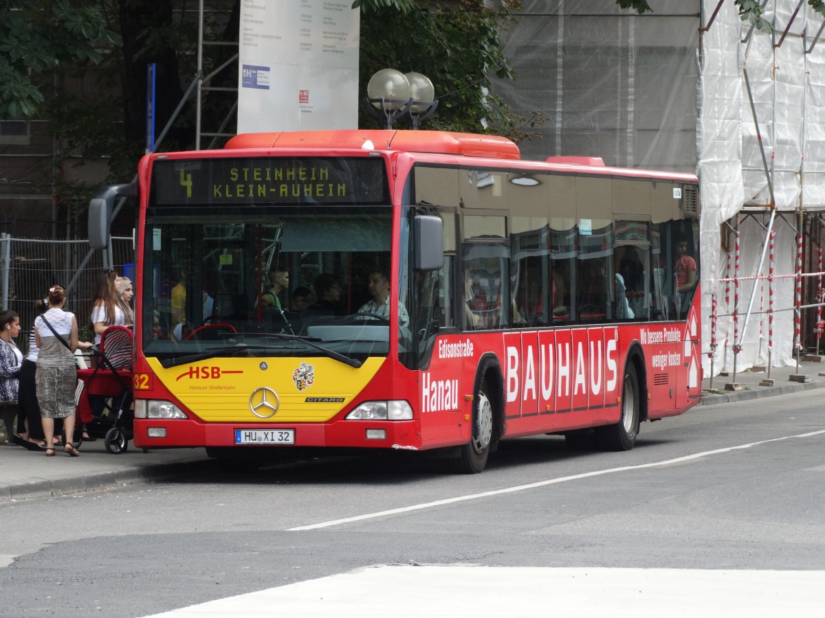 Mercedes Benz Citaro C1 der HSB am 17.07.14 in Hanau