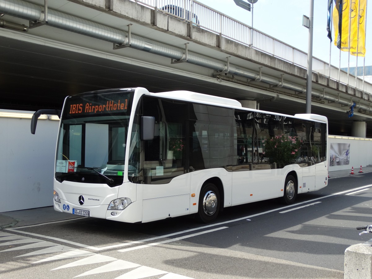 Mercedes Benz Citaro C2 K am 18.07.15 in Frankfurt am Main Flughafen Terminal 1