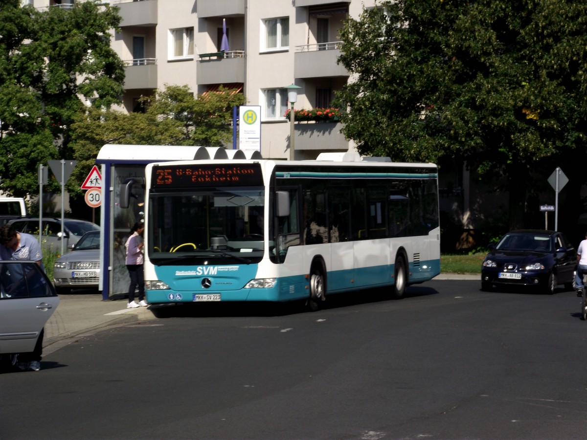 Mercedes Benz Citaro des SVM am 03.09.13 in Maintal