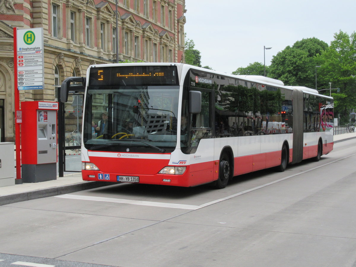 Mercedes Benz Citaro Facelift der Hamburger Hochbahn in Hamburg