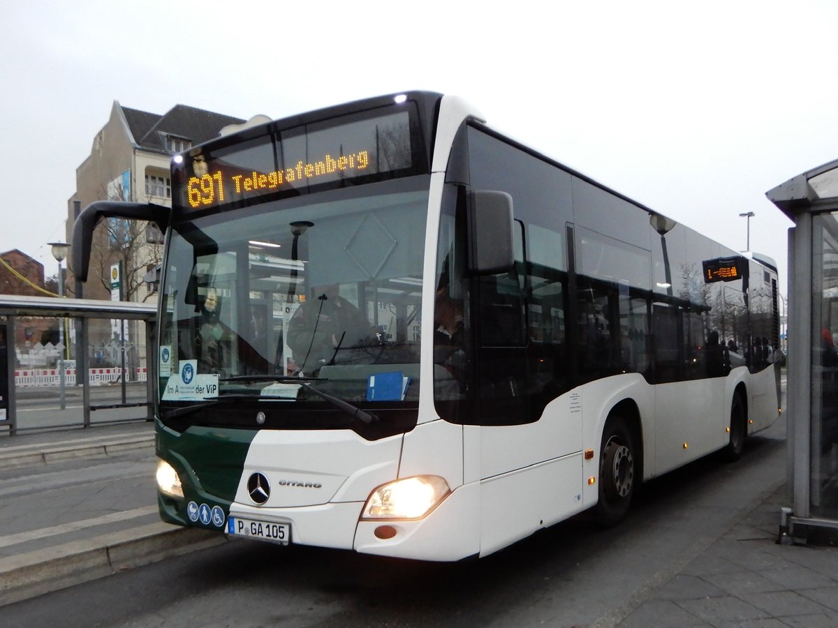 Mercedes-Benz Citaro K, Busbetrieb Anger, Potsdam 07.Dez.2020