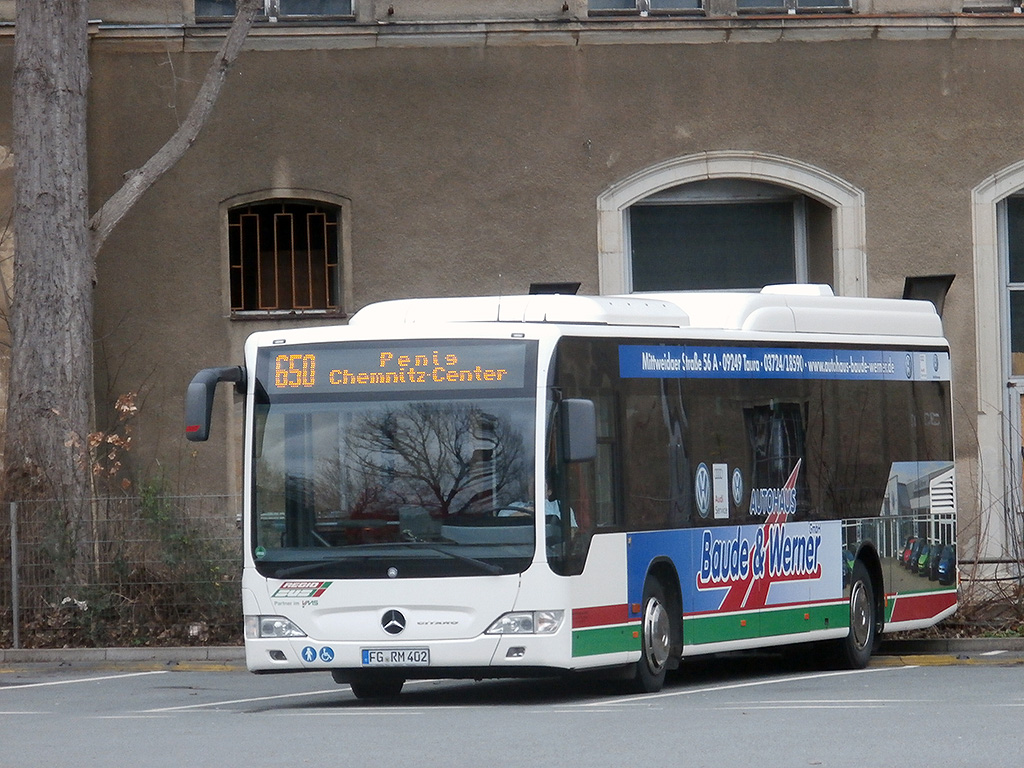Mercedes-Benz Citaro LE der Regiobus Mittelsachsen in Chemnitz. (23.12.2014)