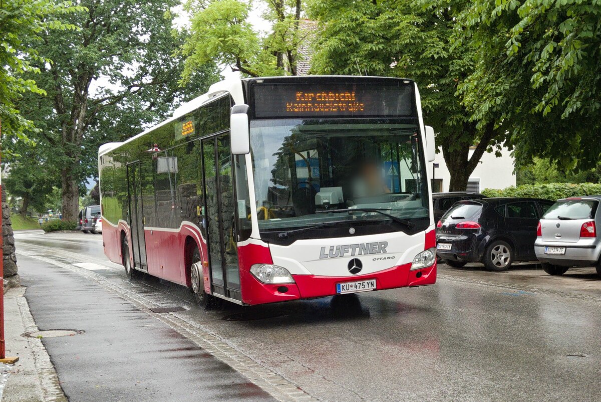 Mercedes-Benz O 530 III (Citaro 2. Generation) von Lüftner (KU-475YN) als Linie 8311 in Kirchbichl, Ulricusstraße. Aufgenommen 15.7.2021.