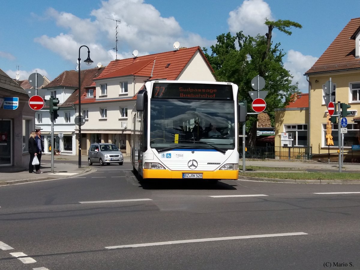 Mercedes-Benz O530 am 26.05.2020 in Weißwasser