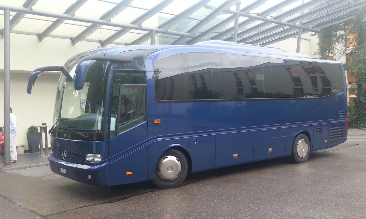 Mercedes Benz Tourino, Shuttle-bus Thaï Airway Crew, Zurich août 2014