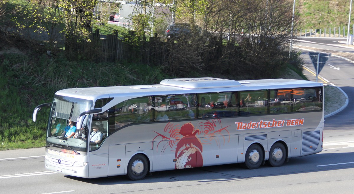 Mercedes Benz Tourismo, Badertscher Bern, près de Berne printemps 2015