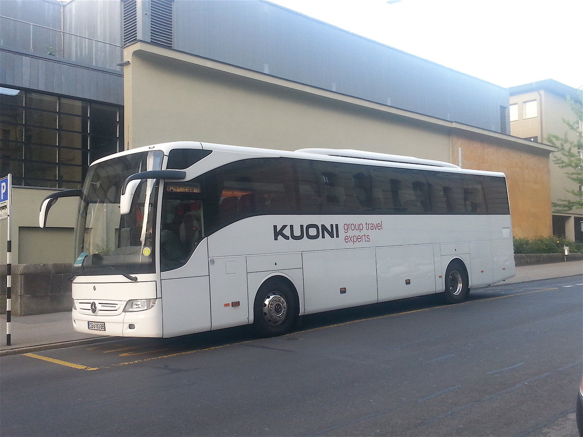 Mercedes Benz Tourismo Chamonix Bus / Kuoni, Berne. 

Plus de photos sur : https://www.facebook.com/AutocarsenSuisse/ 