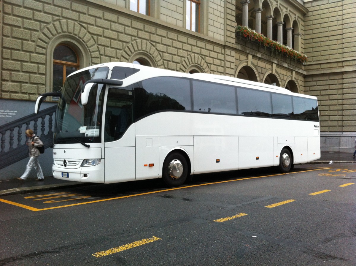 Mercedes Benz Tourismo, Fusco, Berne juin 2014 
