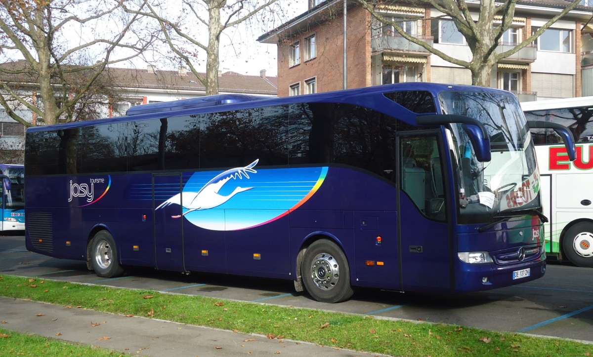 Mercedes Benz Tourismo, Josy Voyages, Berne novembre 2014