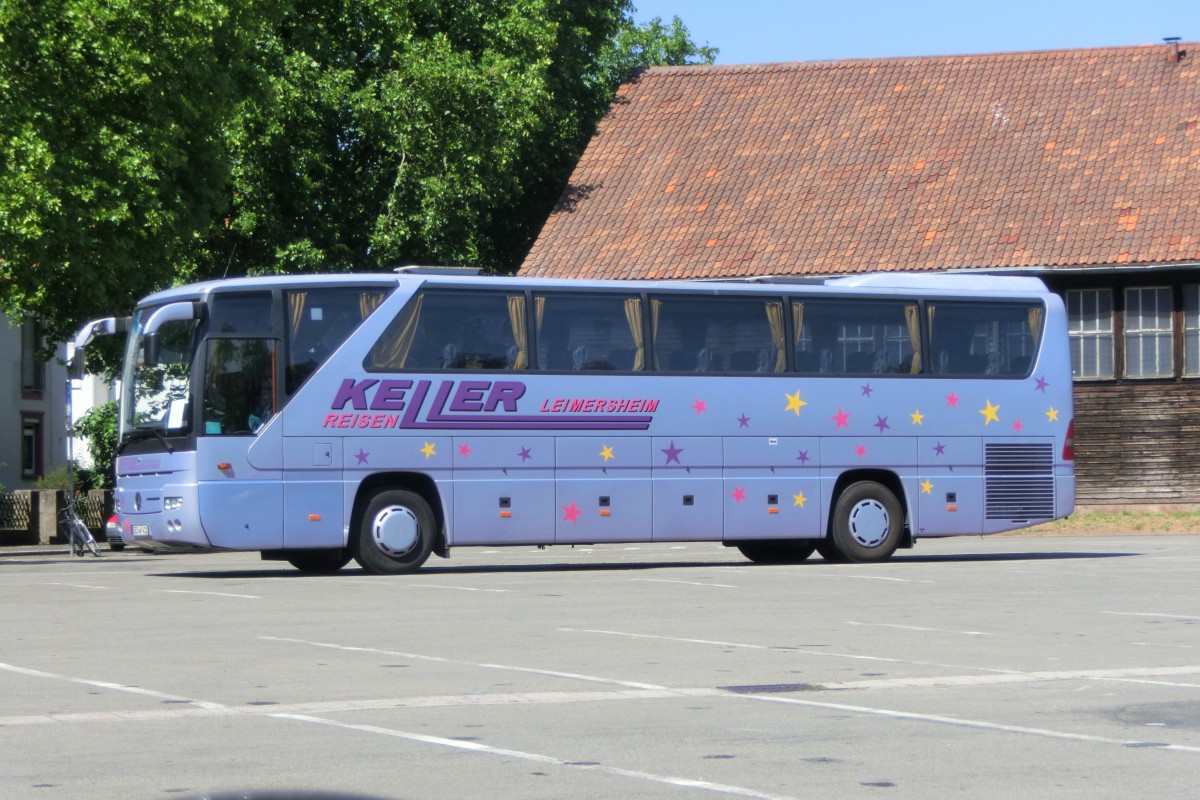 Mercedes Benz Tourismo von Keller Reisen am 01.07.2015 in Landau/Pfalz
