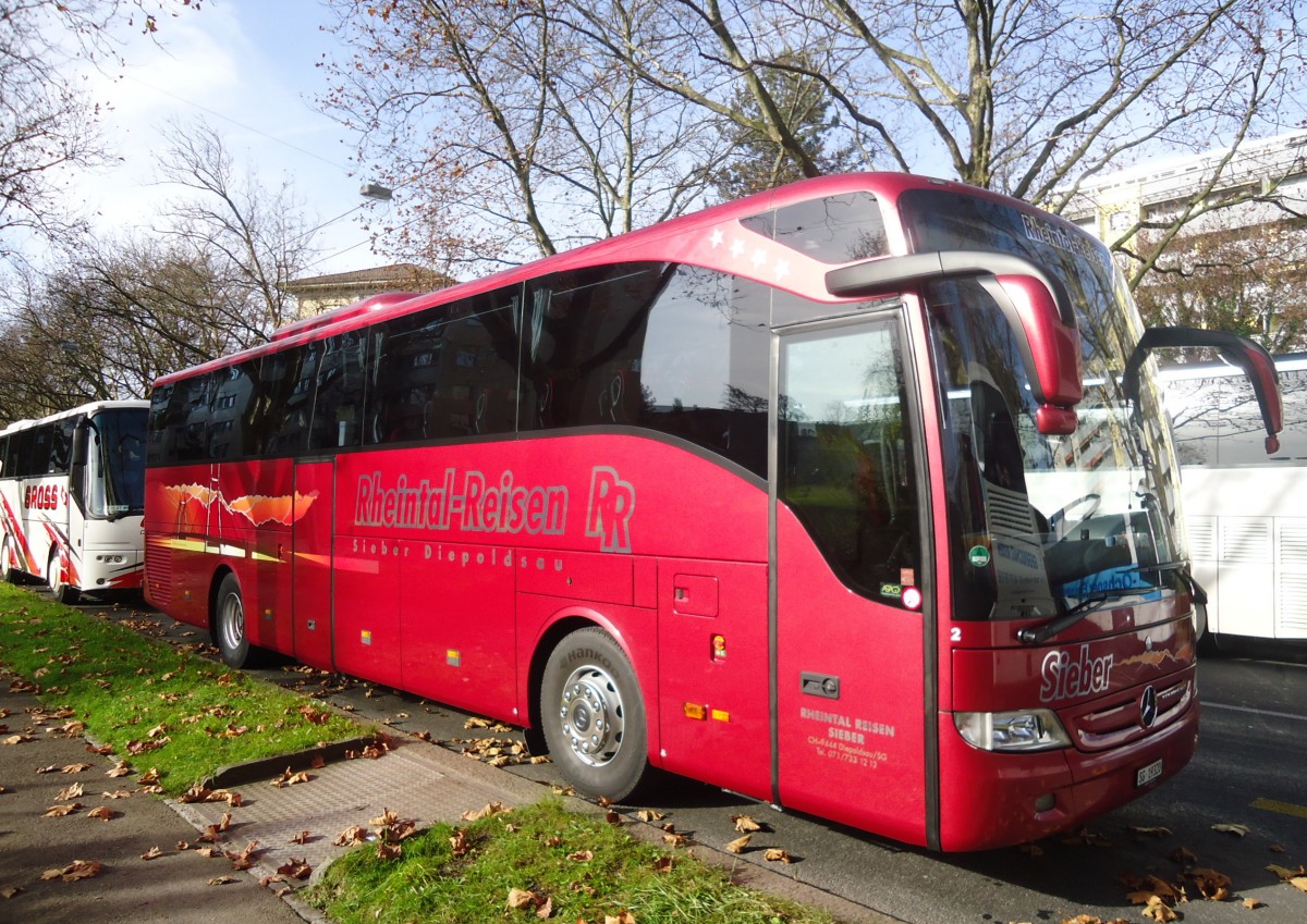 Mercedes Benz Tourismo, Rheintal-Reisen, Berne novembre 2014