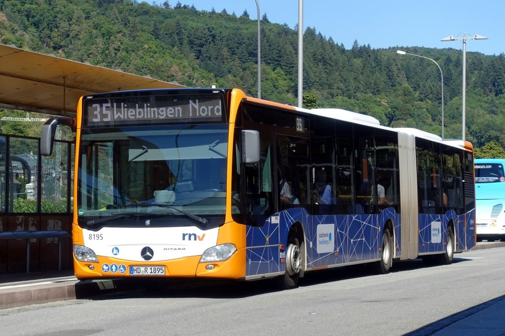 Mercedes Citaro C2 G  rnv - HSB , Heidelberg August 2022