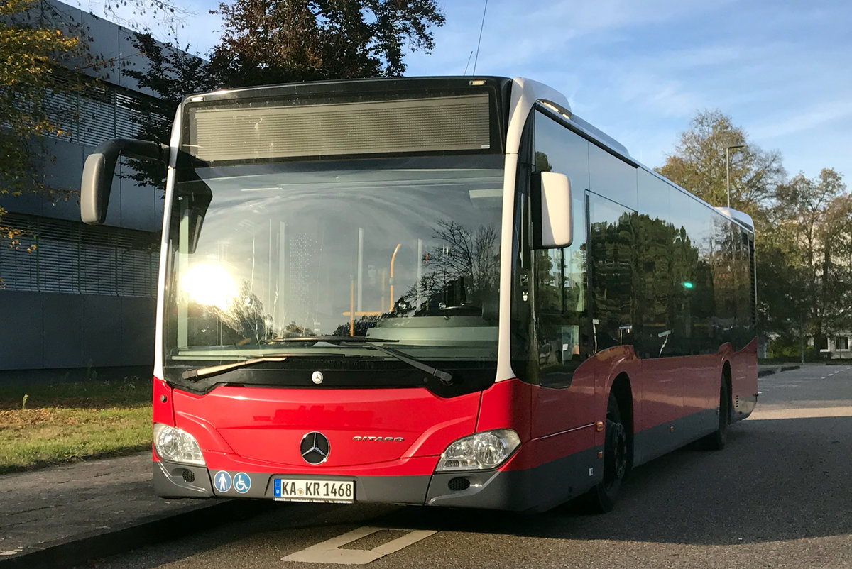 Mercedes Citaro C2  Kasper , Eggenstein-Leopoldshafen Oktober 2019