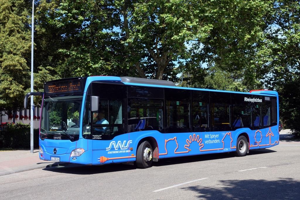 Mercedes Citaro C2  Rheinpfalzbus , Speyer 10.07.2016