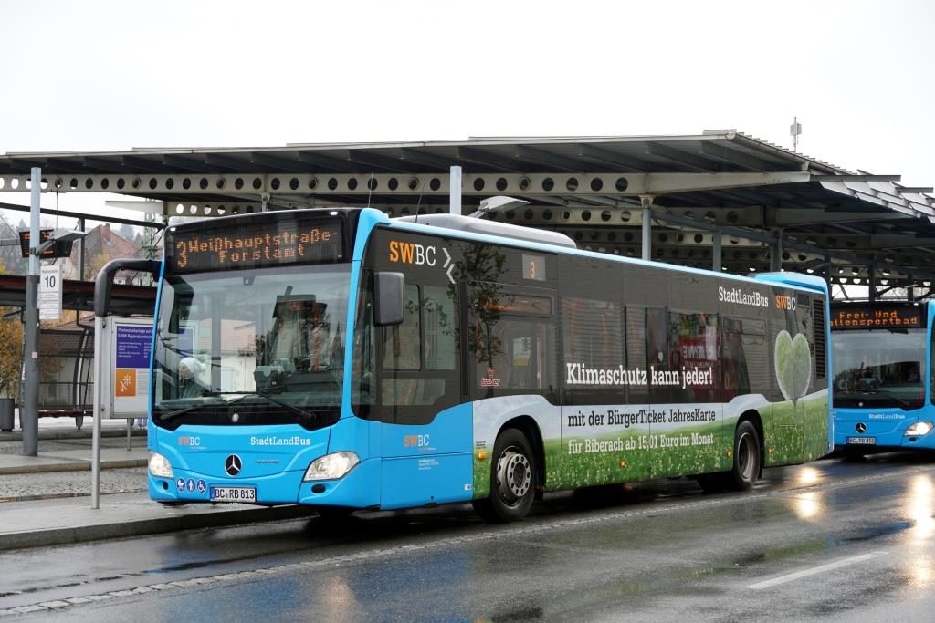 Mercedes Citaro C2  SWBC Bayer , Biberach November 2021