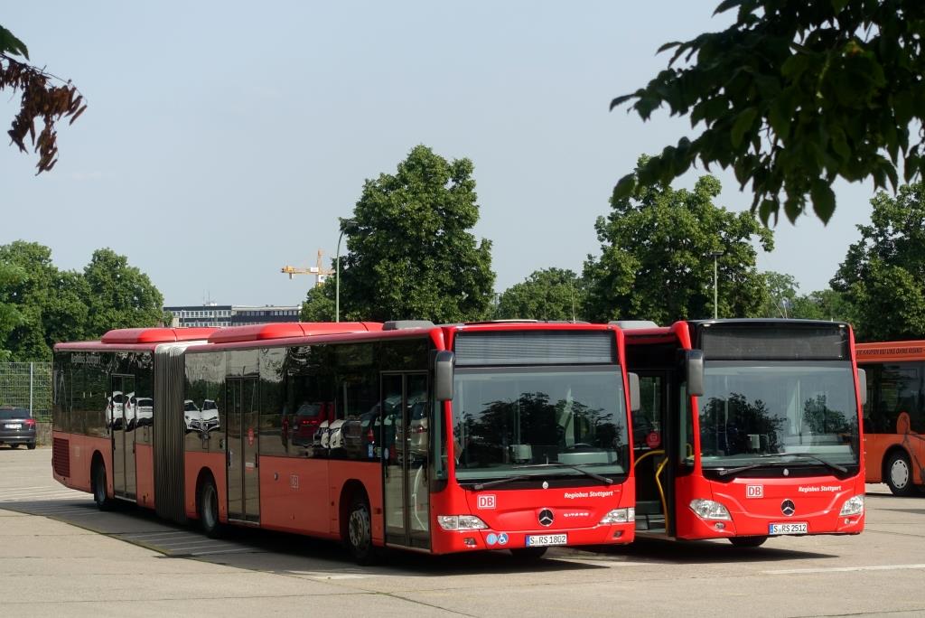 Mercedes Citaro G II und III (C2)  Regiobus Stuttgart , Heilbronn Juni 2021