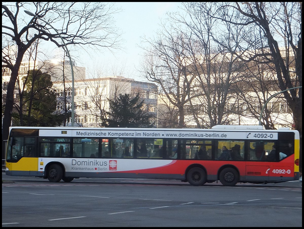 Mercedes Citaro I der BVG in Berlin am 06.02.2014
