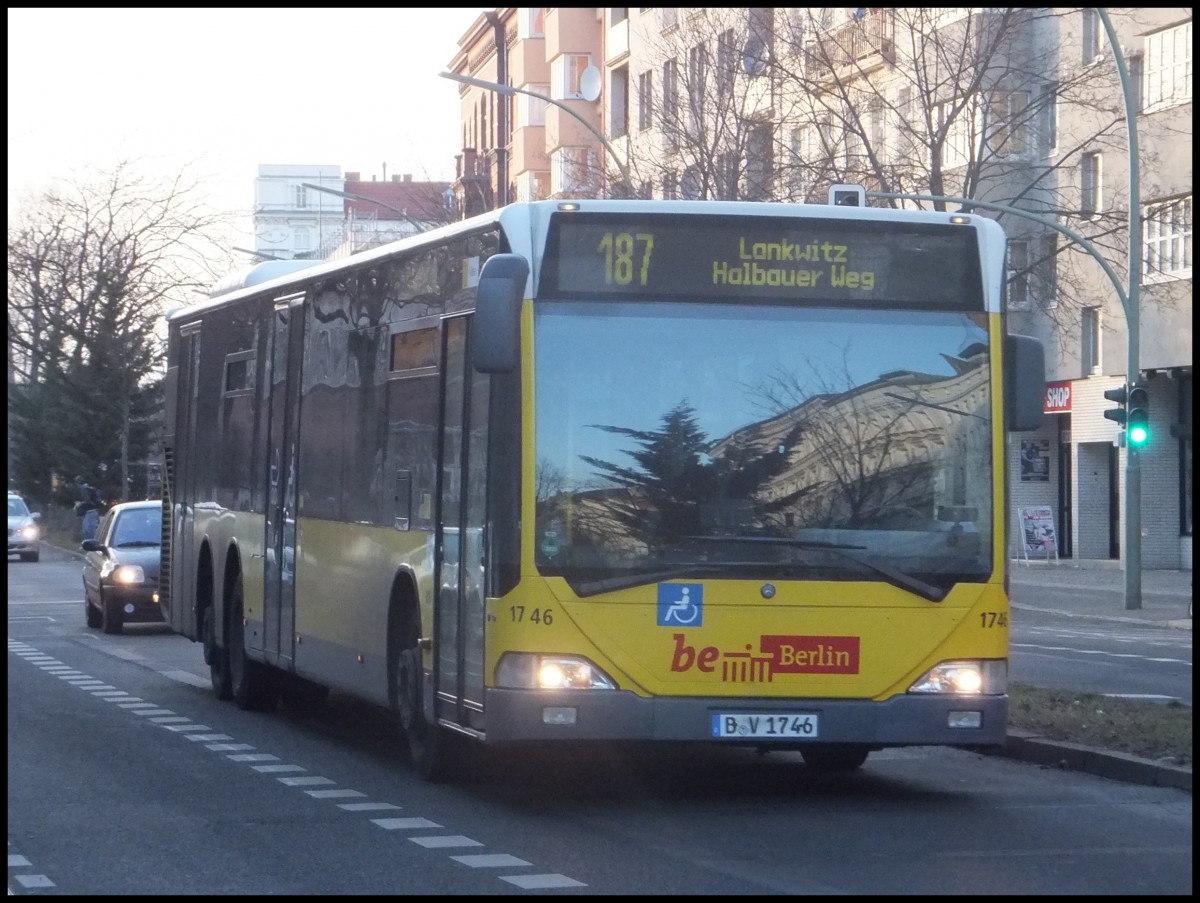 Mercedes Citaro I der BVG in Berlin am 06.02.2014